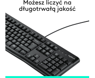 Logitech K120 czarna - 57509 - zdjęcie 4